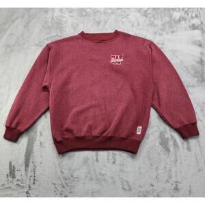 Vintage Boa Resort Sweatshirt Mens Size L Red Central Washington University DAD